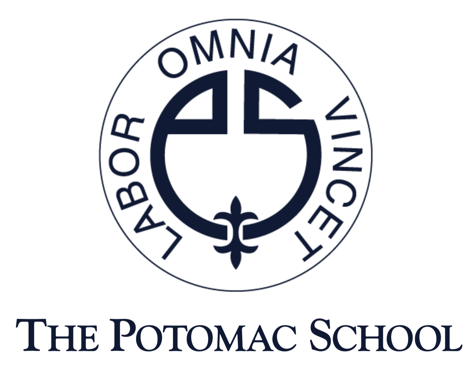 Potomac School Logo Rearranged